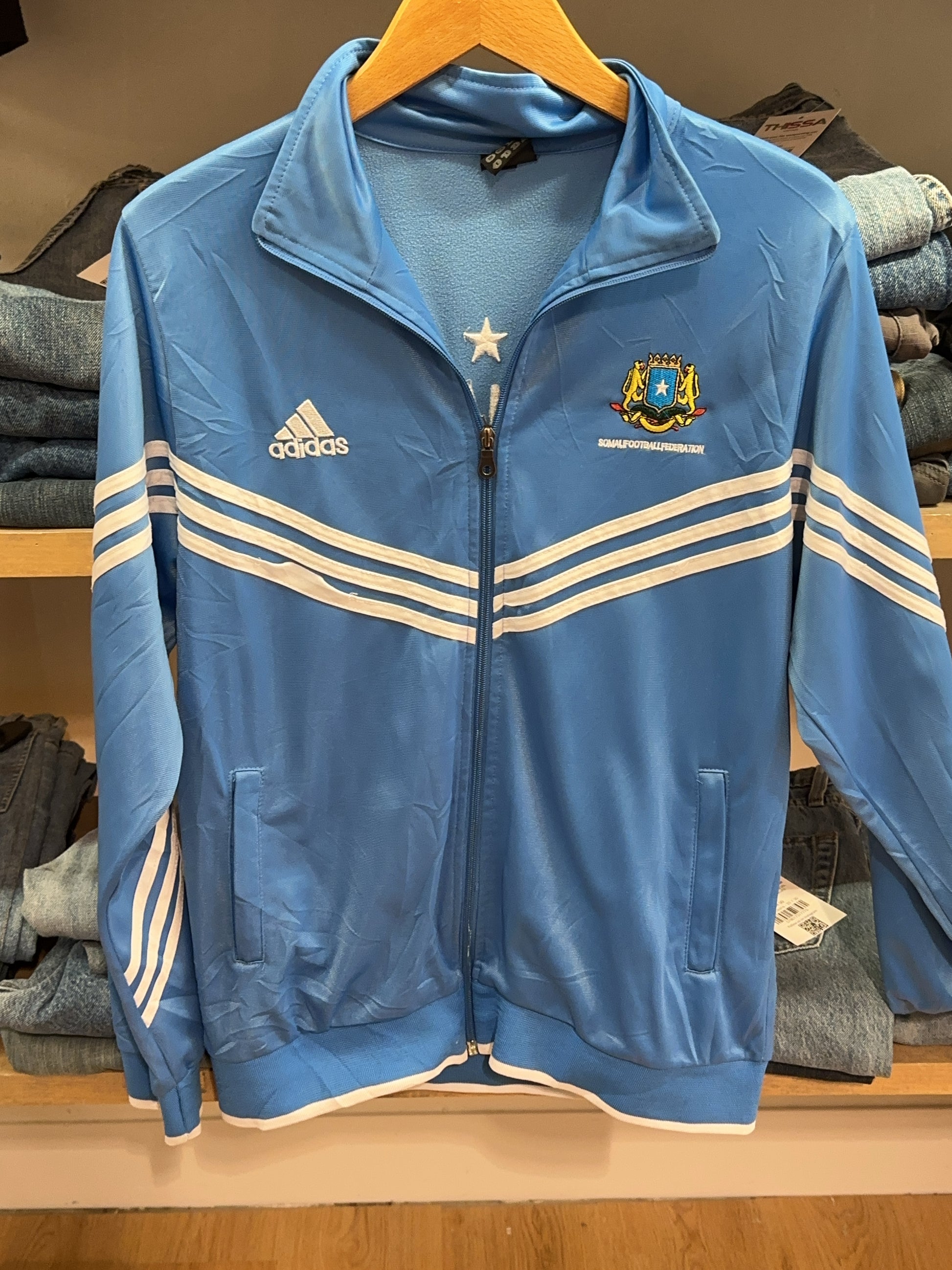 L - Adidas Somalia Football Federation Track Jacket