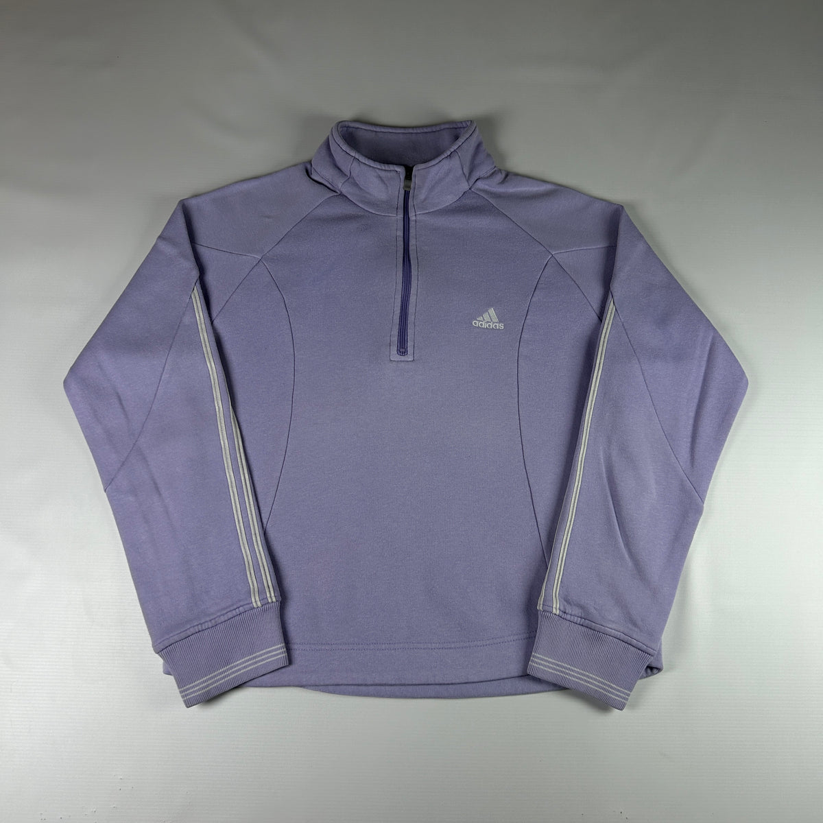 XS - Vintage 2000's Adidas Quarterzip