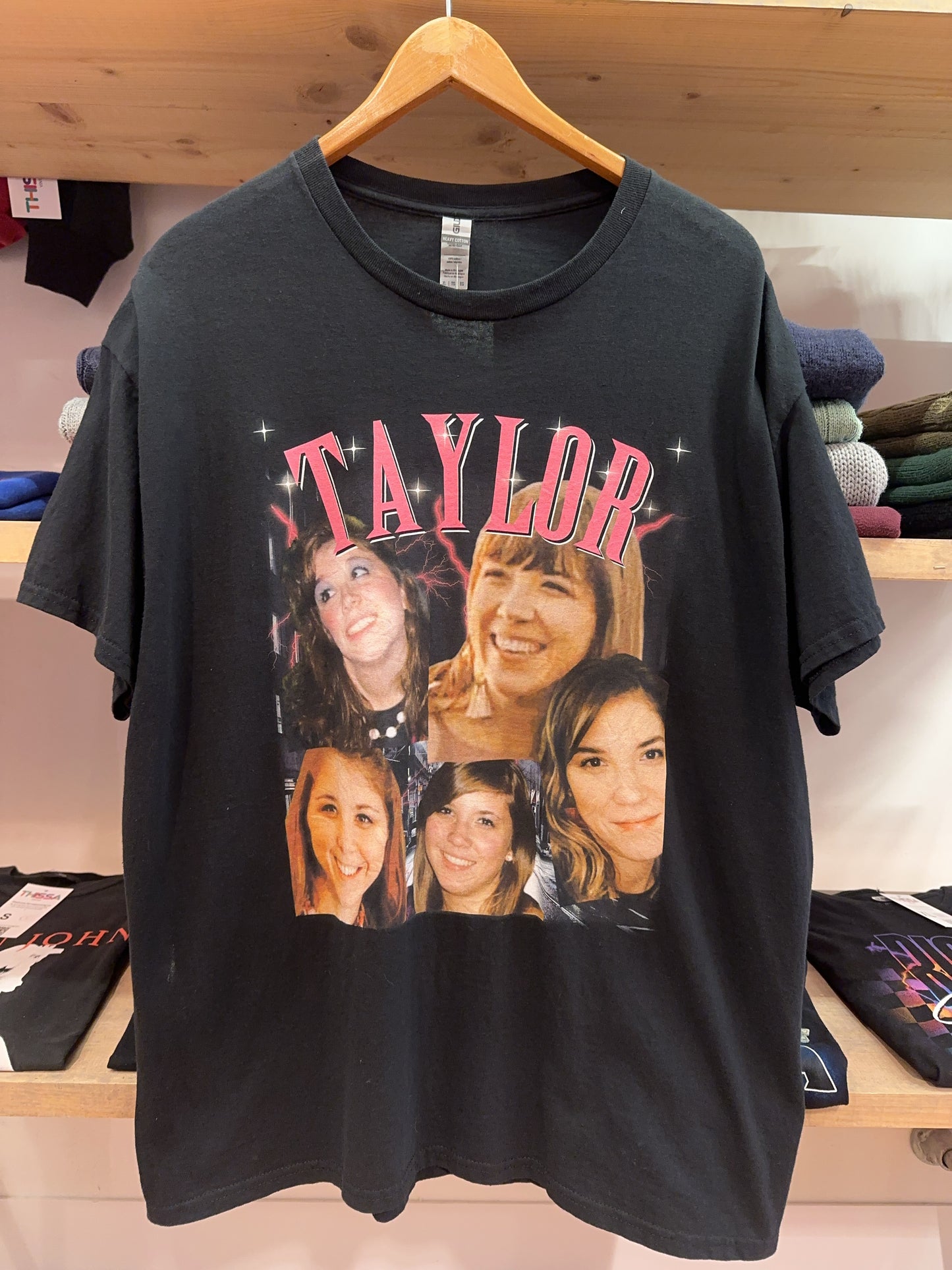 Taylor Photo Collage Graphic T-Shirt