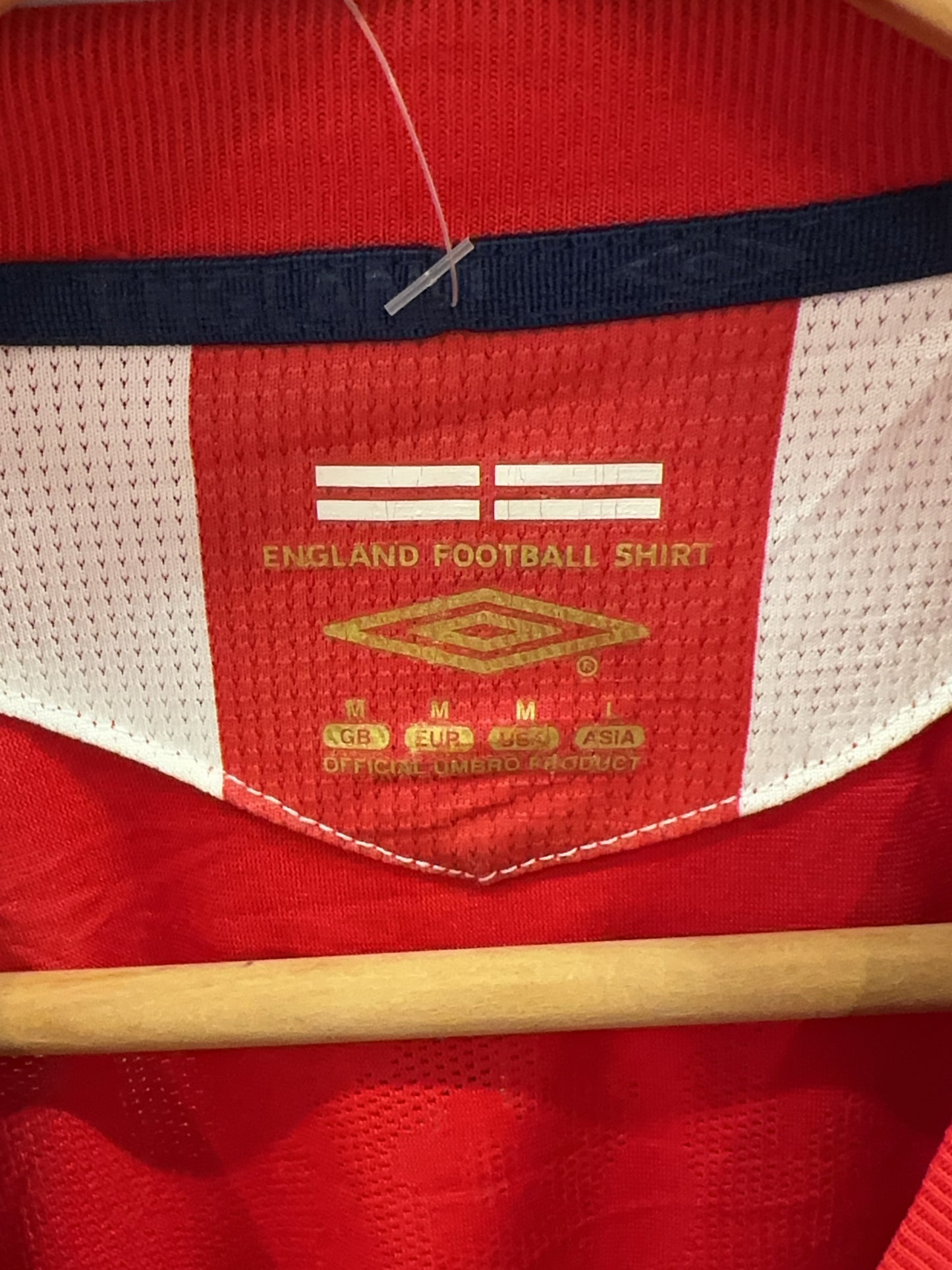 2006 - 2008 England National Football Team Umbro Away Football Shirt - M