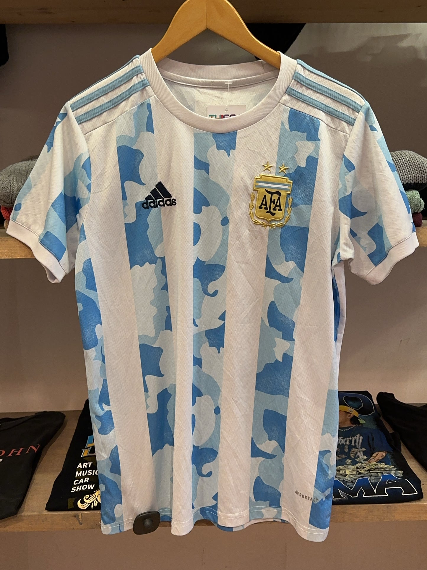 2020-2021 Argentina Adidas Home Football Shirt - S