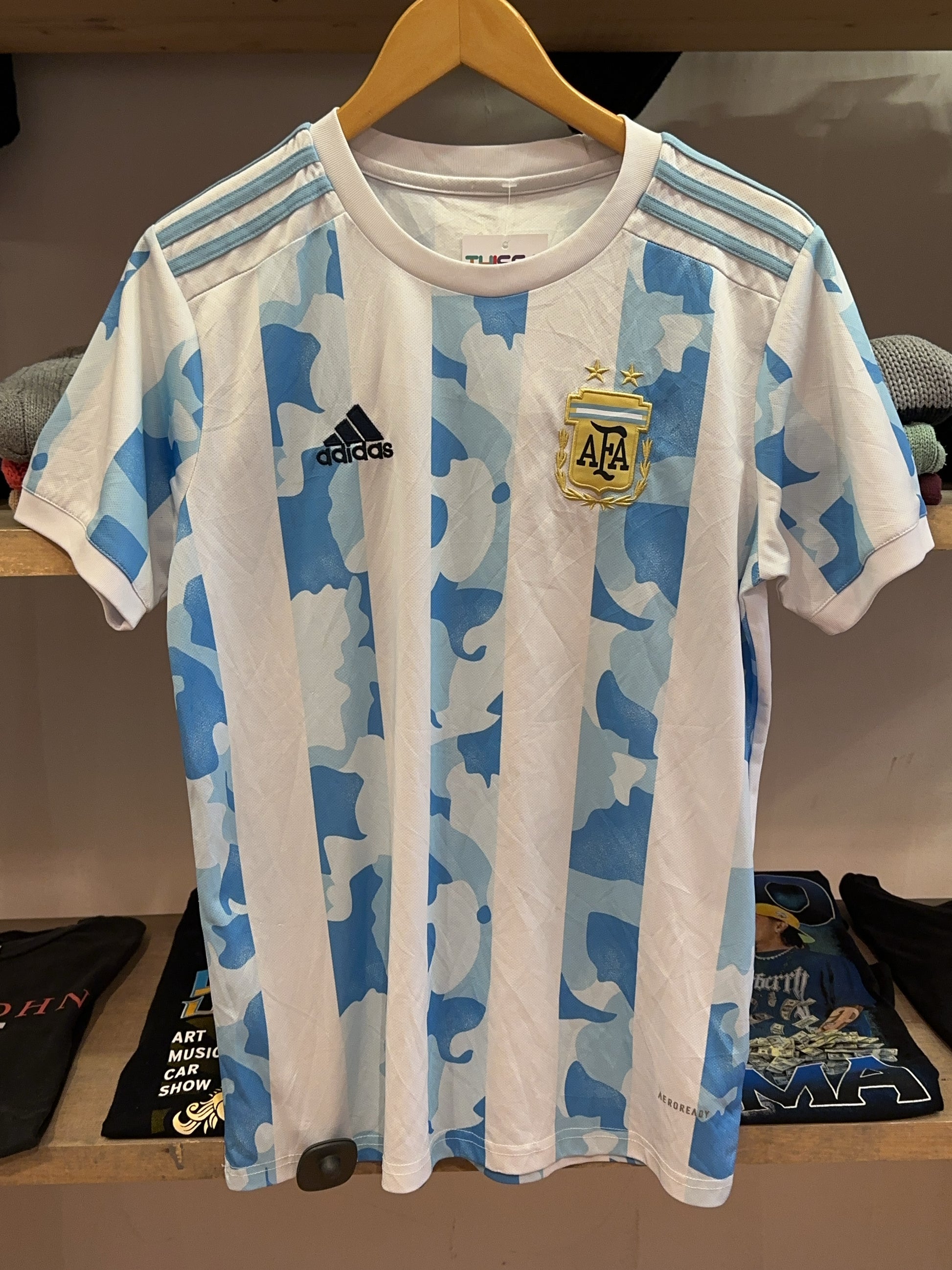 2020-2021 Argentina Adidas Home Football Shirt - S