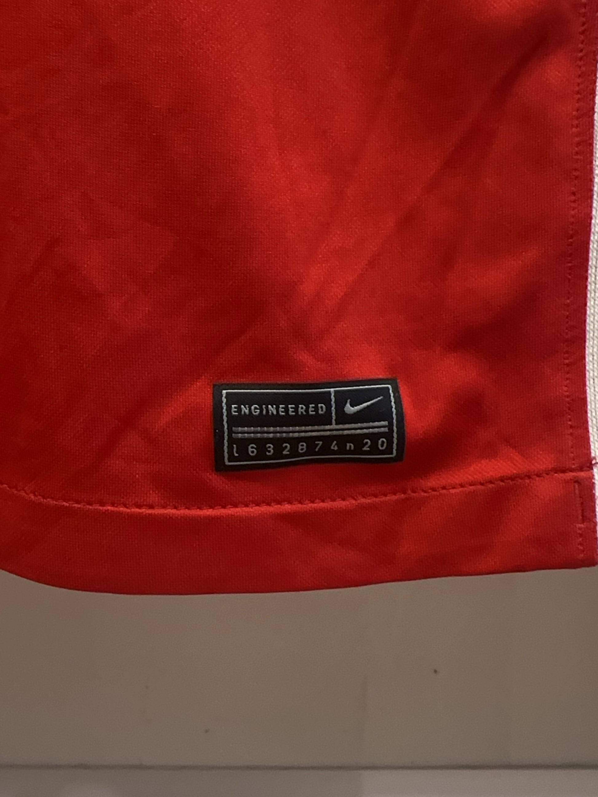 2020-21 Liverpool FC Nike Home Football Shirt Thiago #6 - S