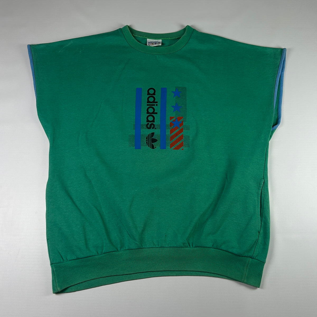 M - Vintage 1990's Adidas Sleeveless Sweatshirt