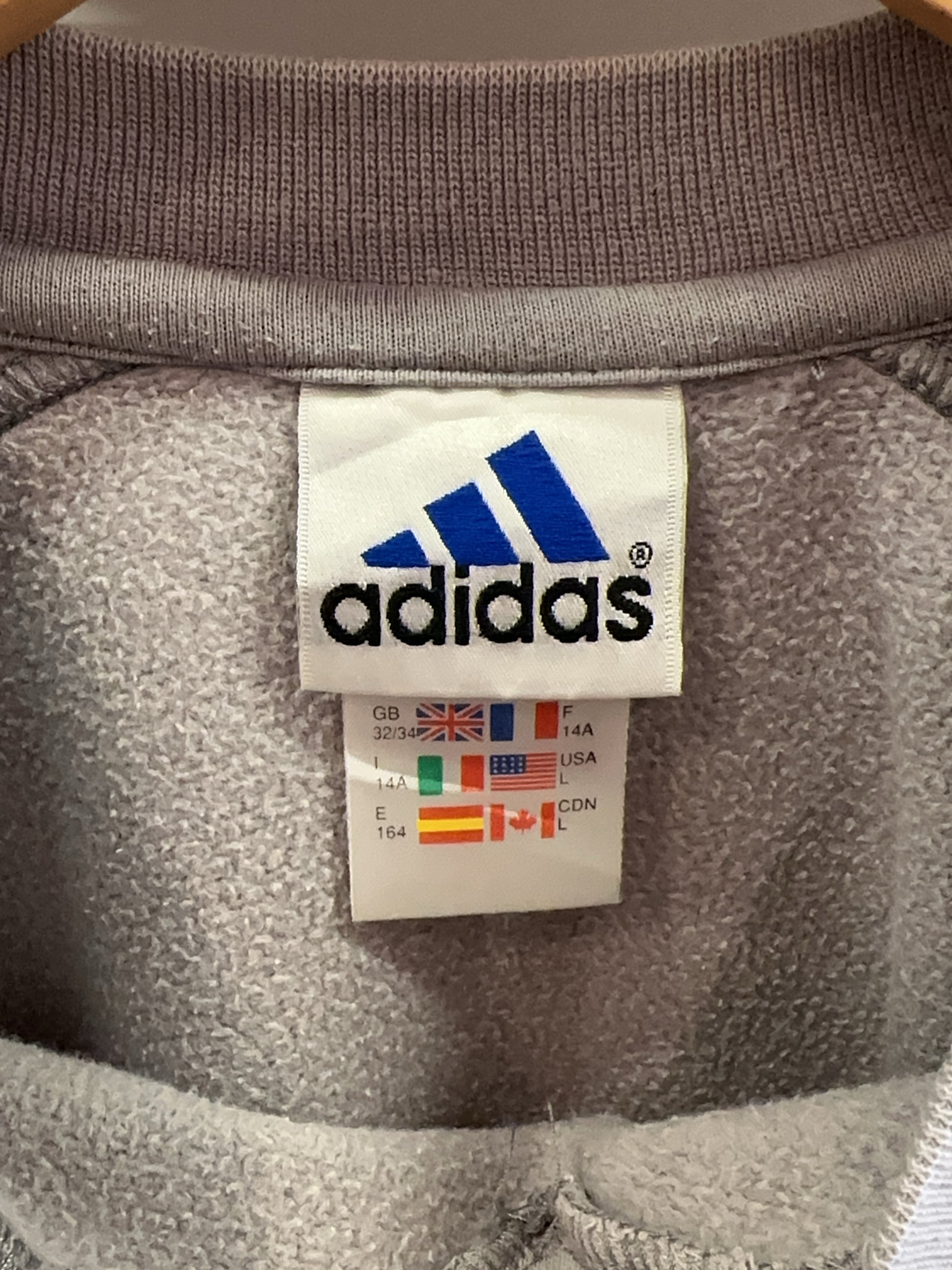 L - Vintage 1990's Adidas Sweatshirt