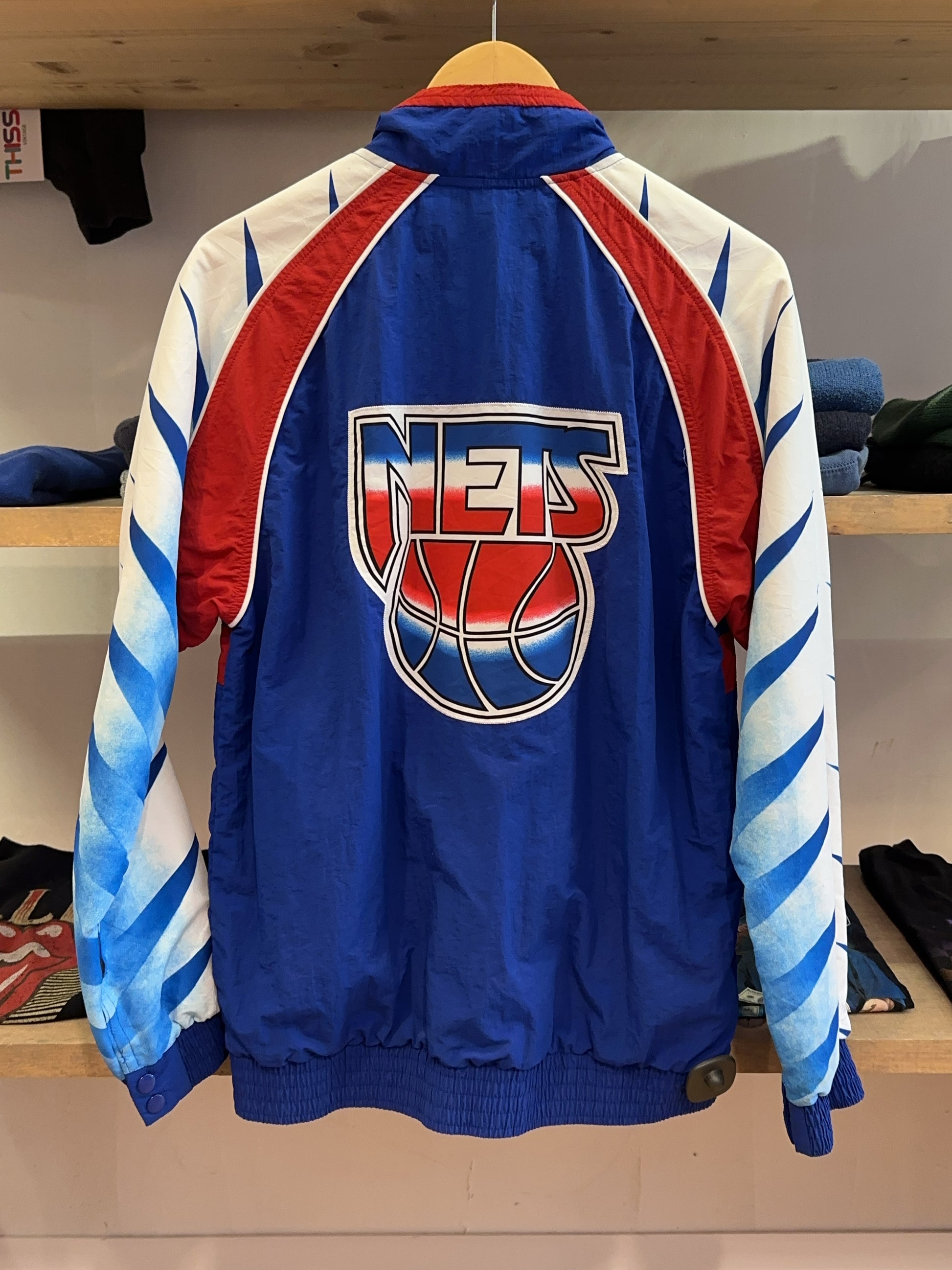 M - Vintage 1990's New Jersey Jets Mitchell & Ness Jacket