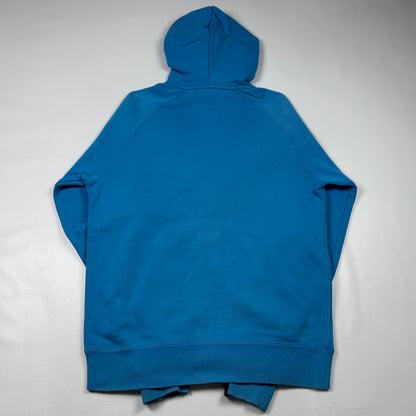 S - Nike FC Barcelona Blue Zip-Up 2012-13 Hoodie