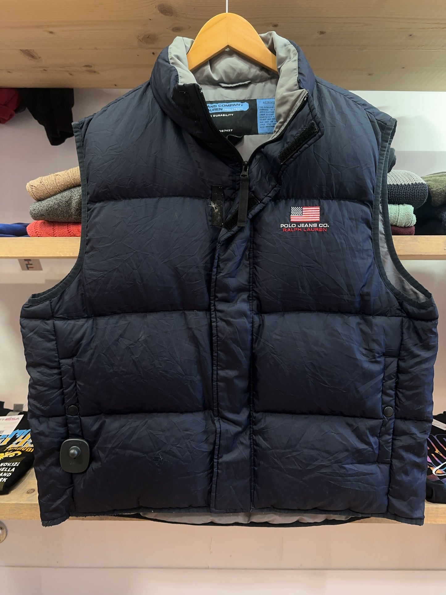Vintage 2000's Ralph Lauren Puffer Bodywarmer - L