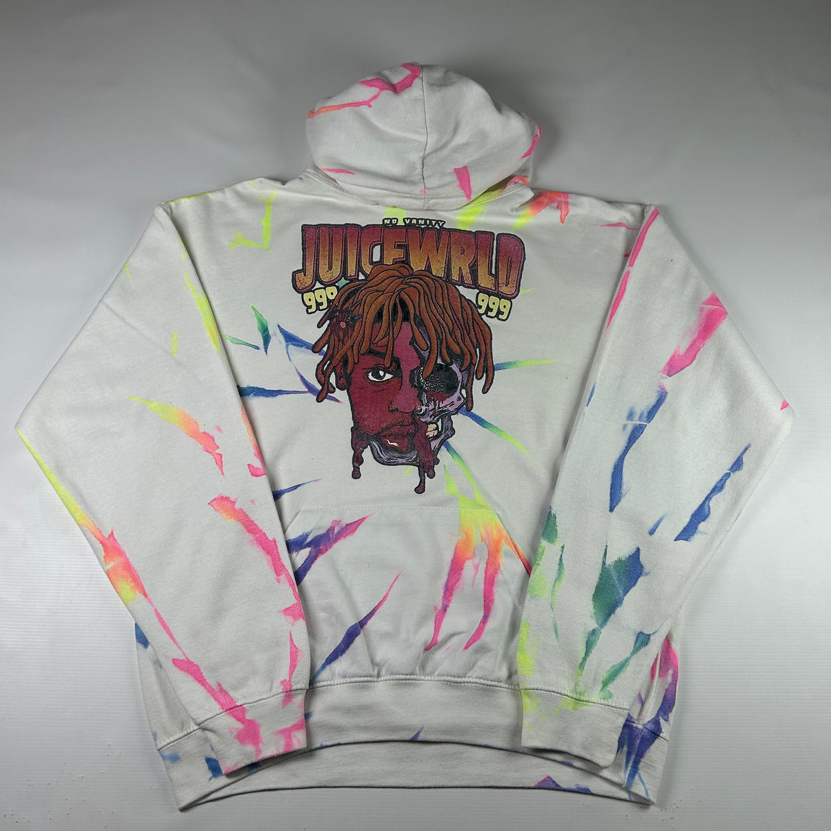L - 2010's Juice Wrld Tie-Dye Graphic Hoodie