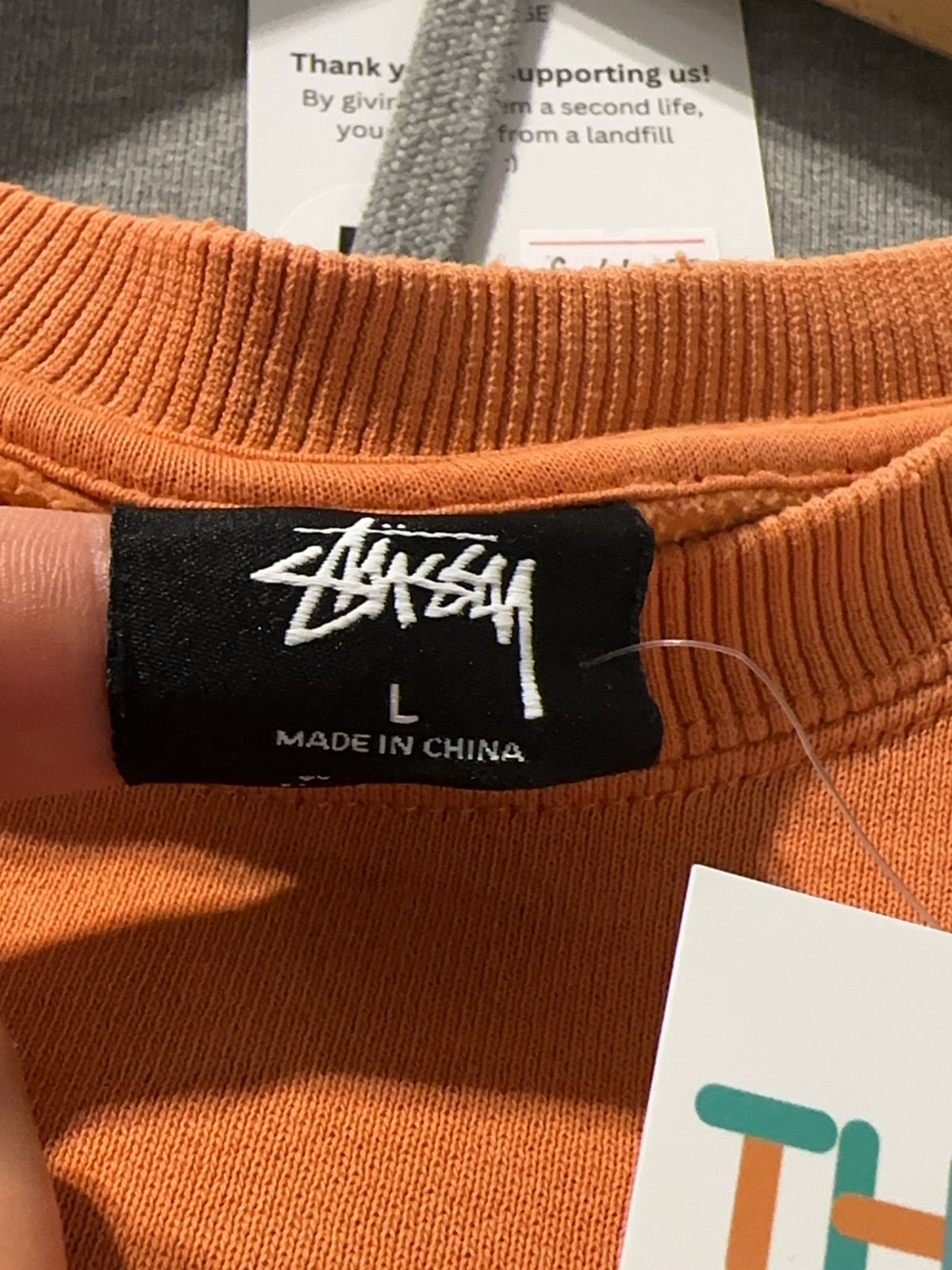 L - Stüssy Sweatshirt Laguna beach CA