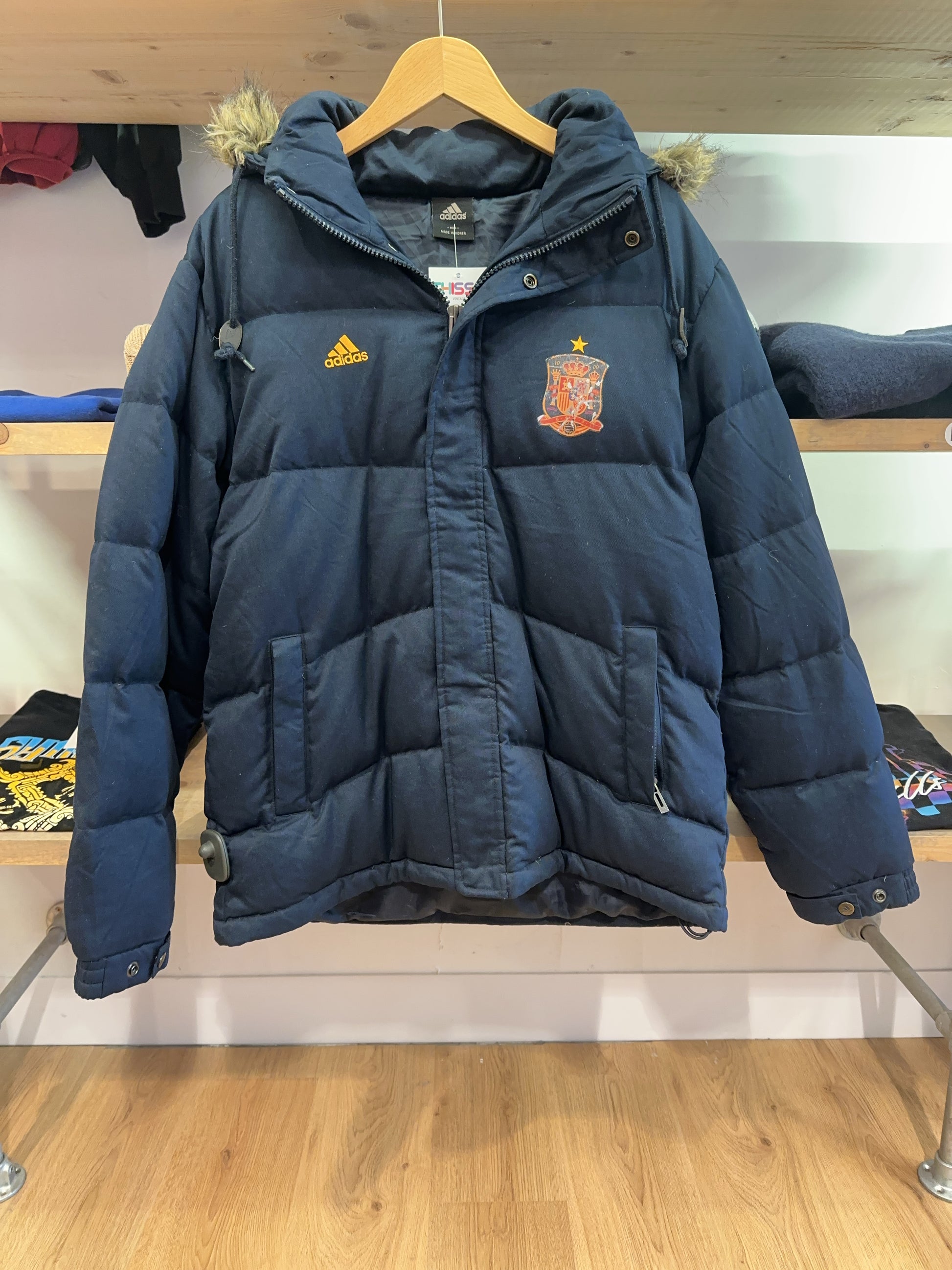 Vintage 2000's Spain National Team Adidas Jacket - M