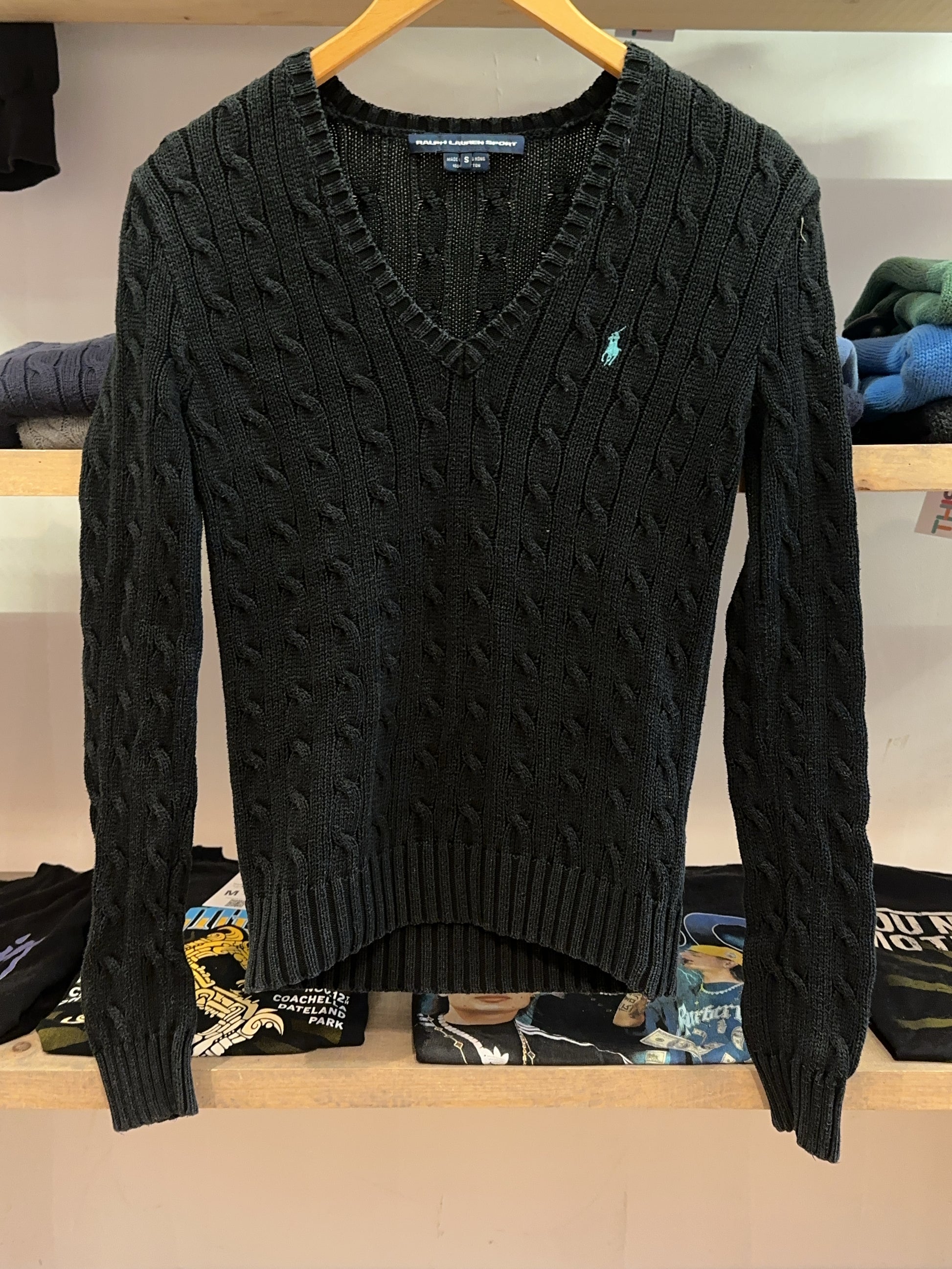 S - Ralph Lauren Cable Knit