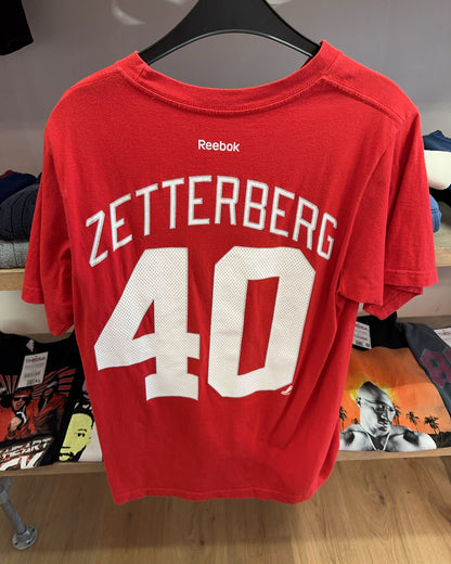 L - Detroit Red Wings Zetterberg #40 Reebok NHL T-Shirt