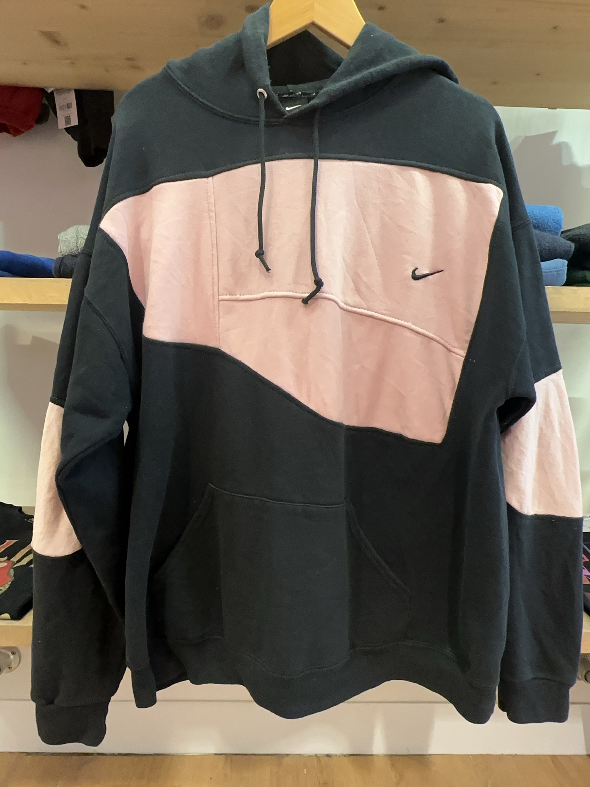 Vintage Nike Reworked Hoodie - L