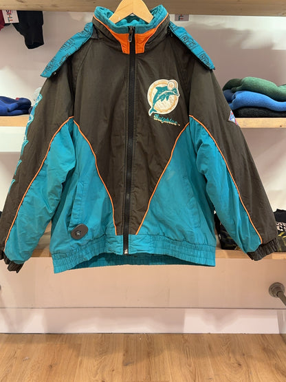 L - 1994 Miami Dolphins NFL Pro Player Puffer Jacket