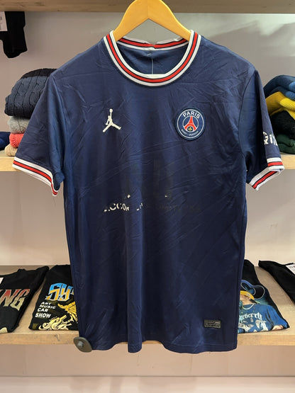2021-2022 Paris Saint-Germain Jordan Home Football Shirt - L