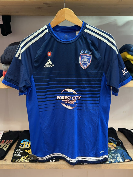 2016 Johor Darul Ta'zim (JDT) Adidas Home Football Shirt - M