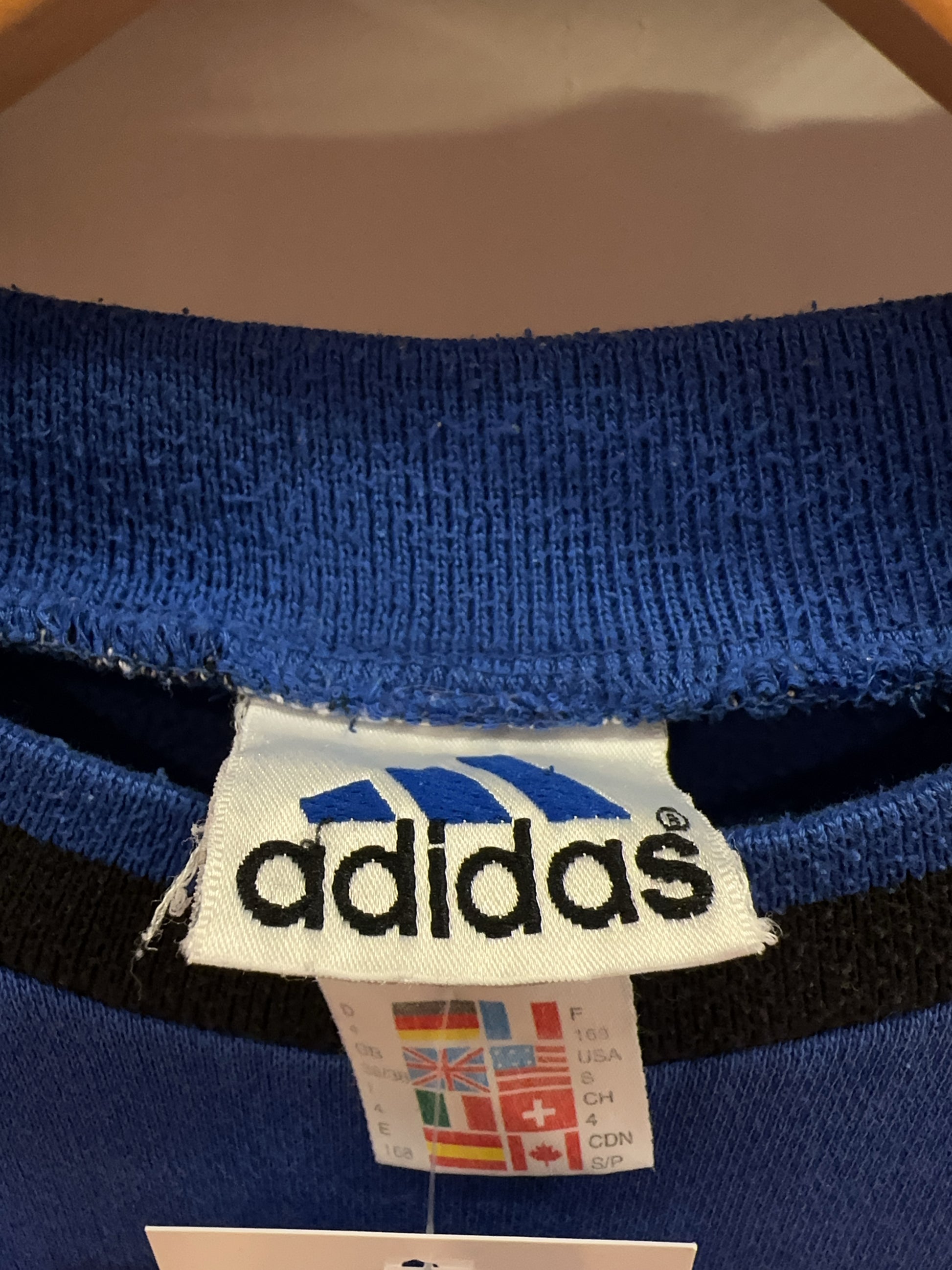S - 1998-1999 Newcastle United Training Adidas Sweatshirt
