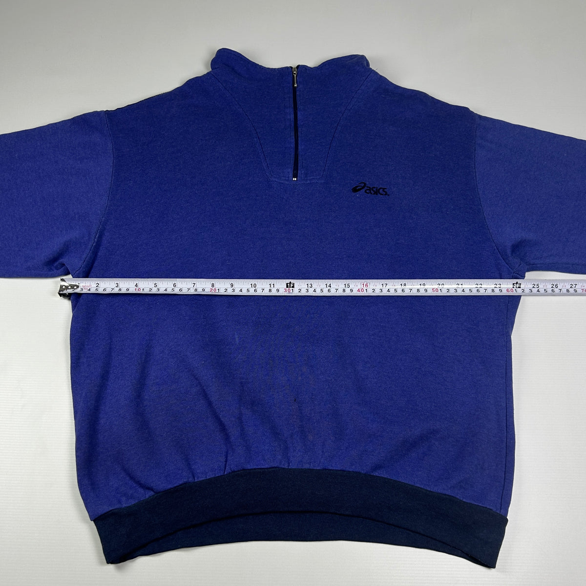 L - 1990's Asics Quarterzip