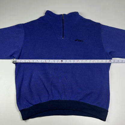 L - 1990's Asics Quarterzip