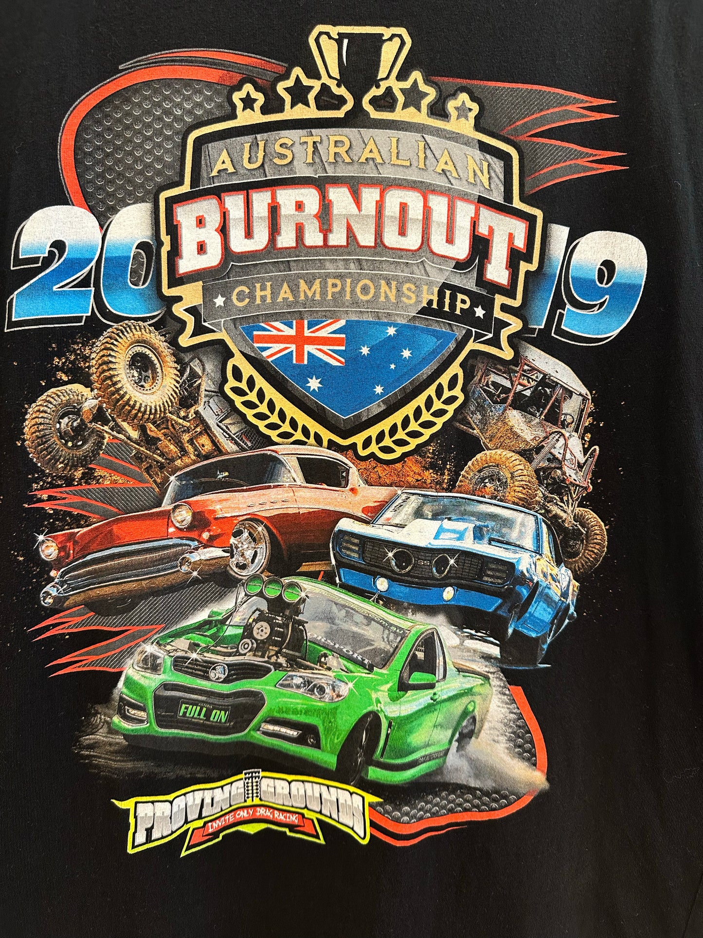 L - 2019 Australian Burnout Championship Entrant T-Shirt