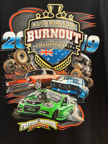 L - 2019 Australian Burnout Championship Entrant T-Shirt