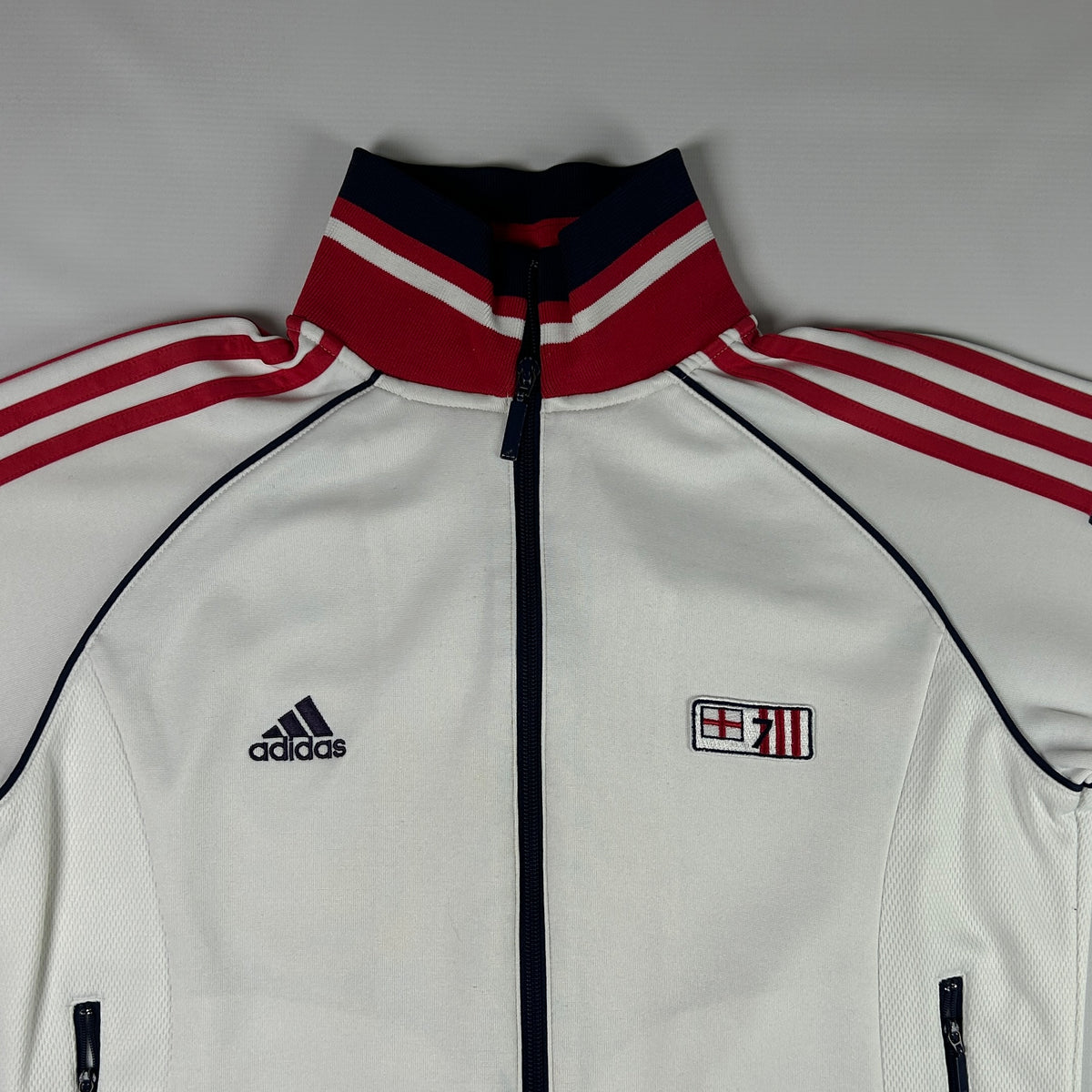 XS - EURO 2004 Adidas England No.7 David Beckham Track Jacket
