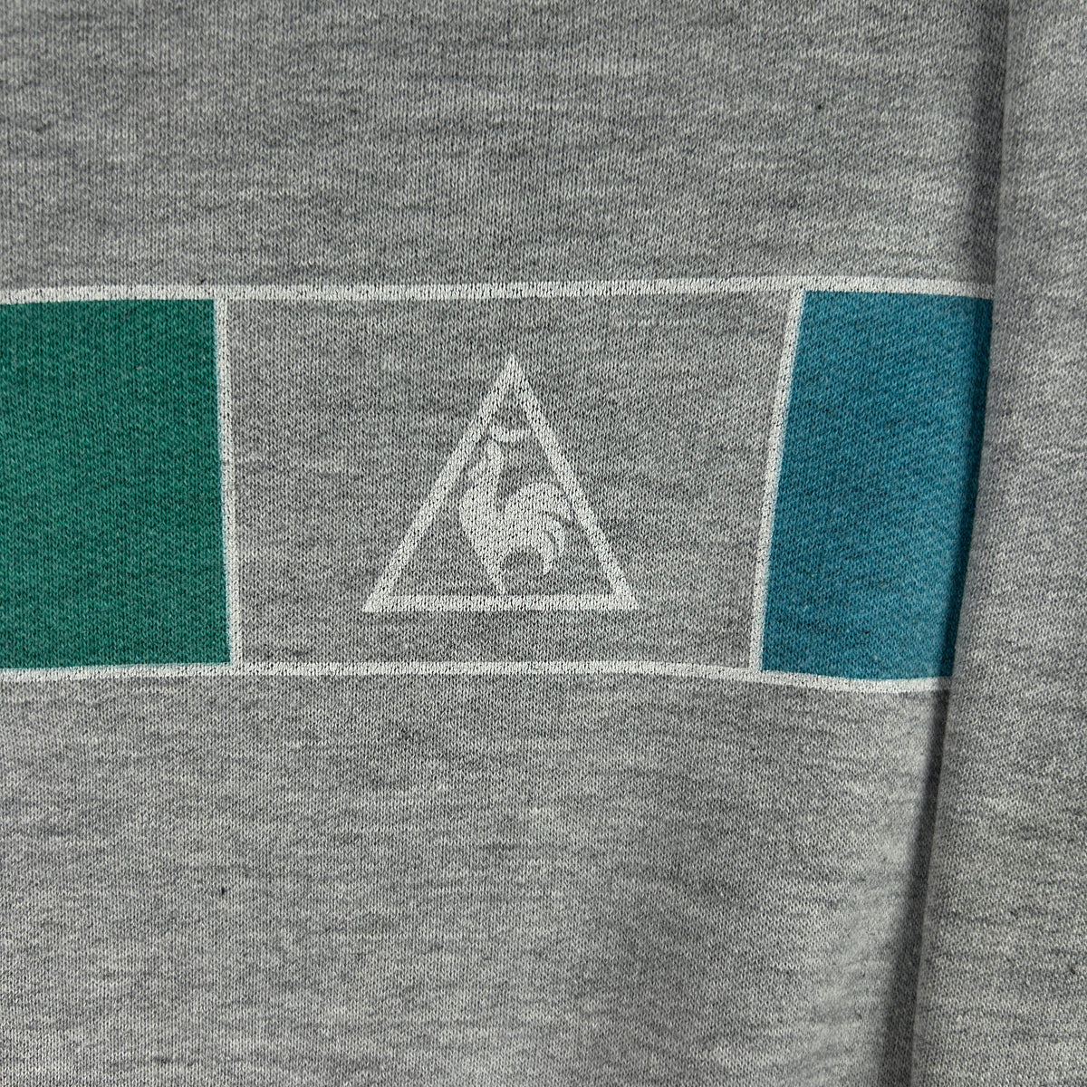 L - 1980's Le Coq Sportif Yannick Noah Tennis Sweatshirt