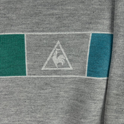 L - 1980's Le Coq Sportif Yannick Noah Tennis Sweatshirt