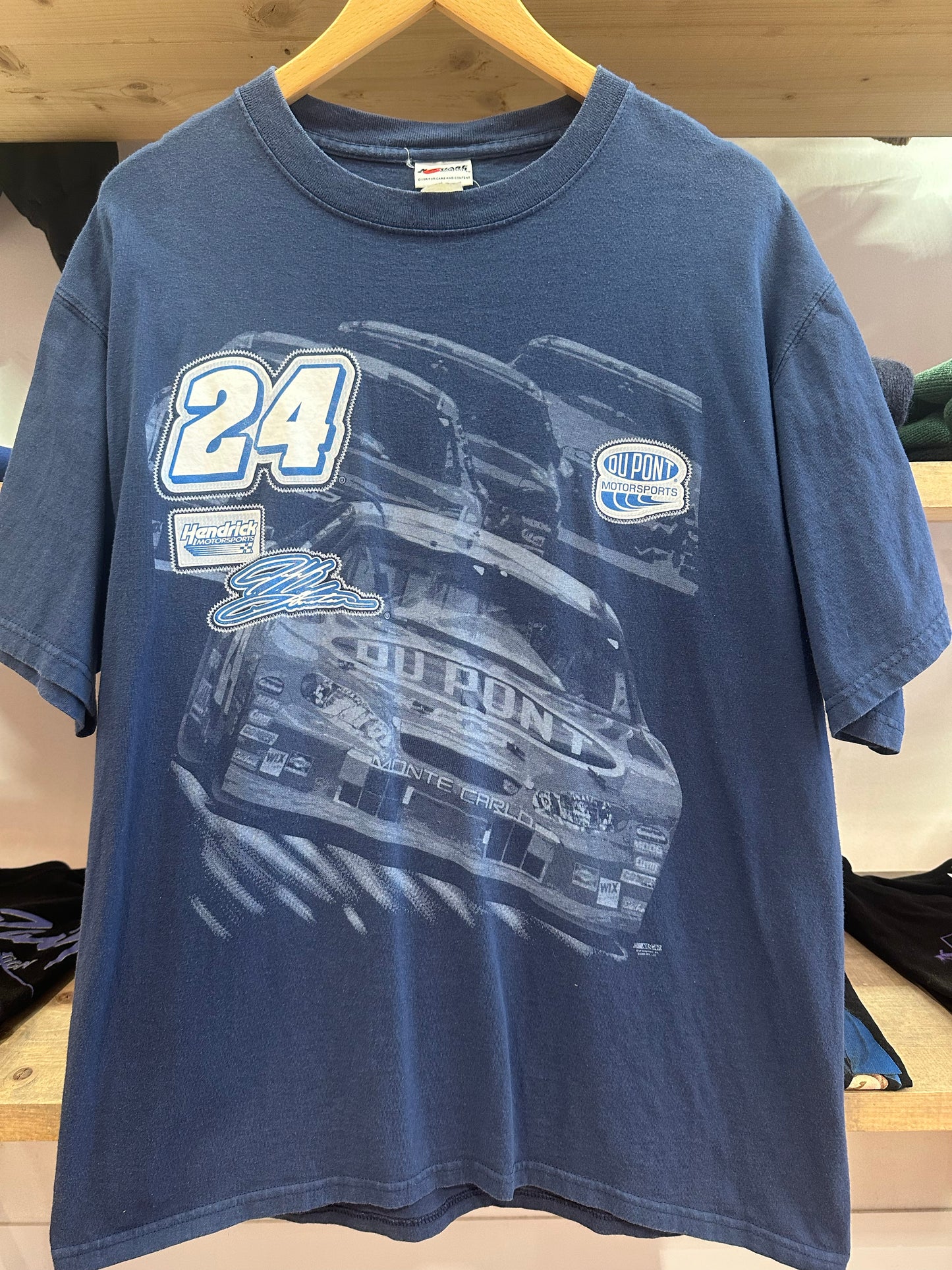 L - NASCAR Jeff Gordon #24 DuPont Motorsports T-Shirt
