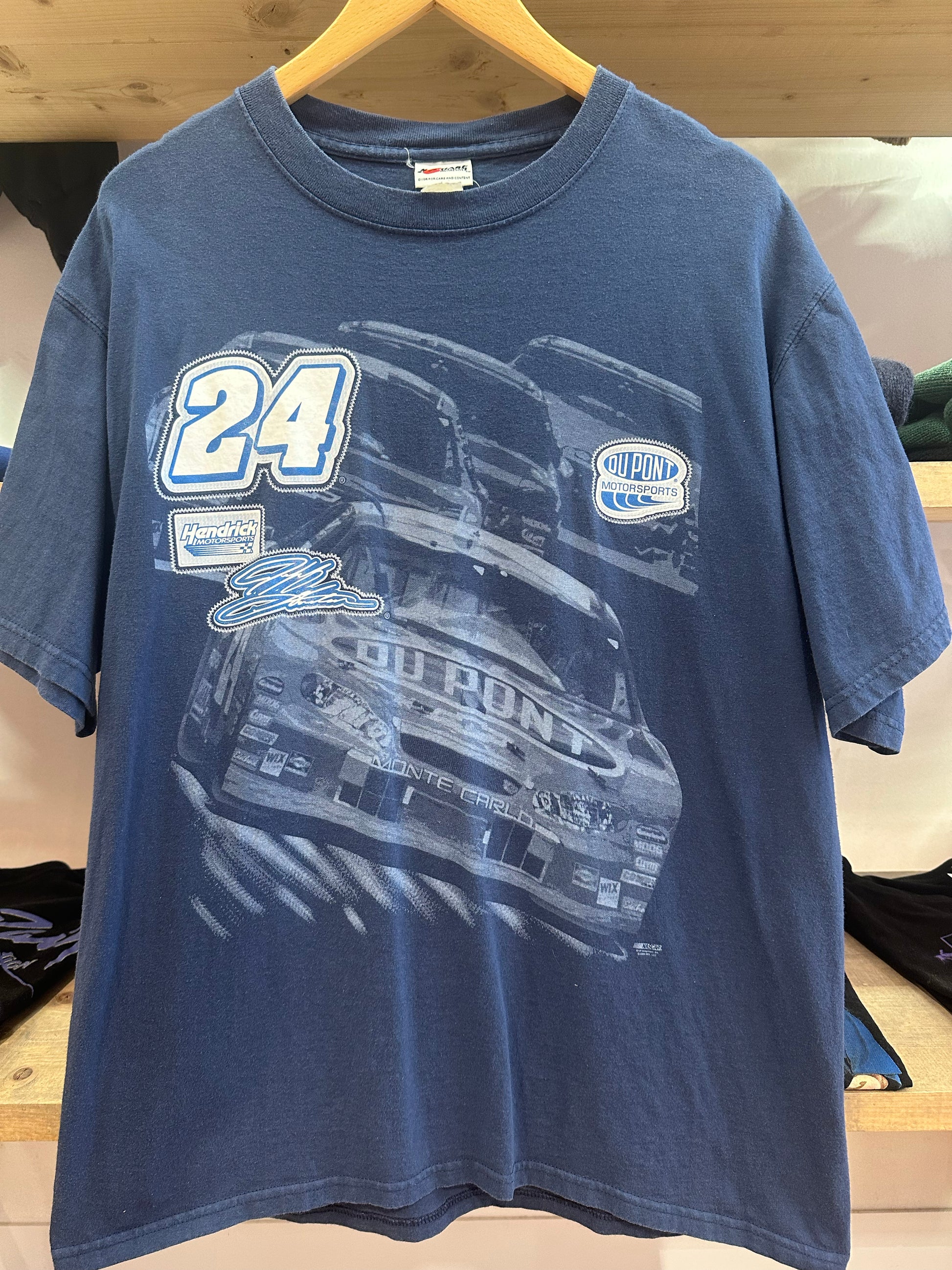 L - NASCAR Jeff Gordon #24 DuPont Motorsports T-Shirt