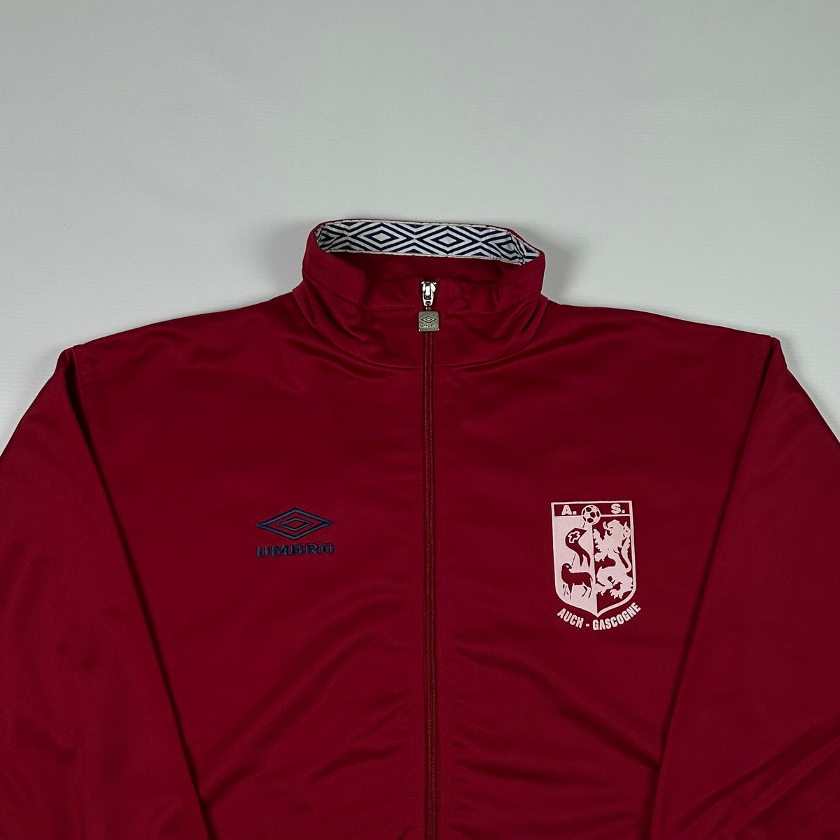 L - Umbro 1990's Auch-Gascogne Zip-Up Mammott Track Jacket