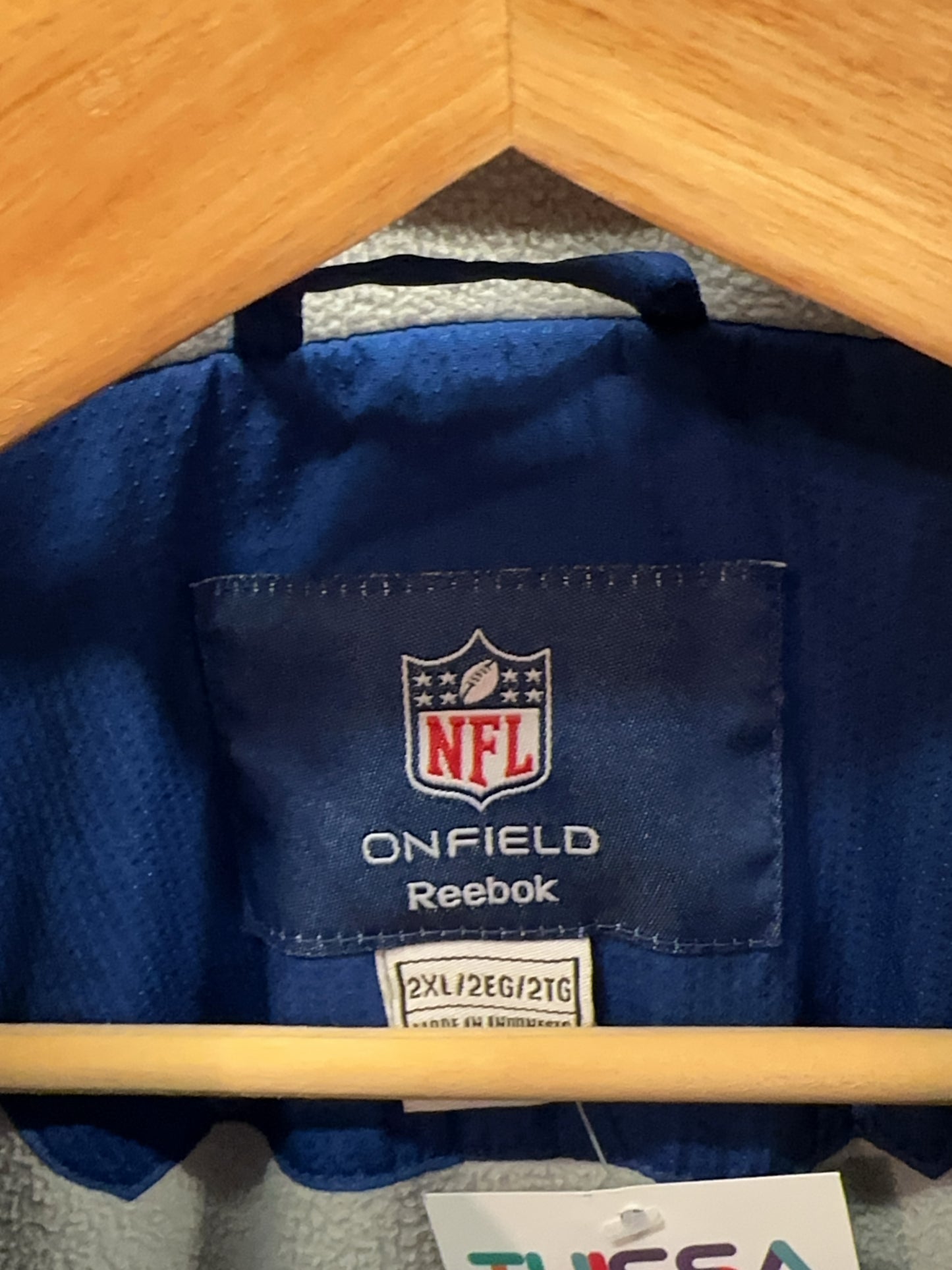 XXL - Vintage 2000's New York Giants Reebok Onfield Jacket