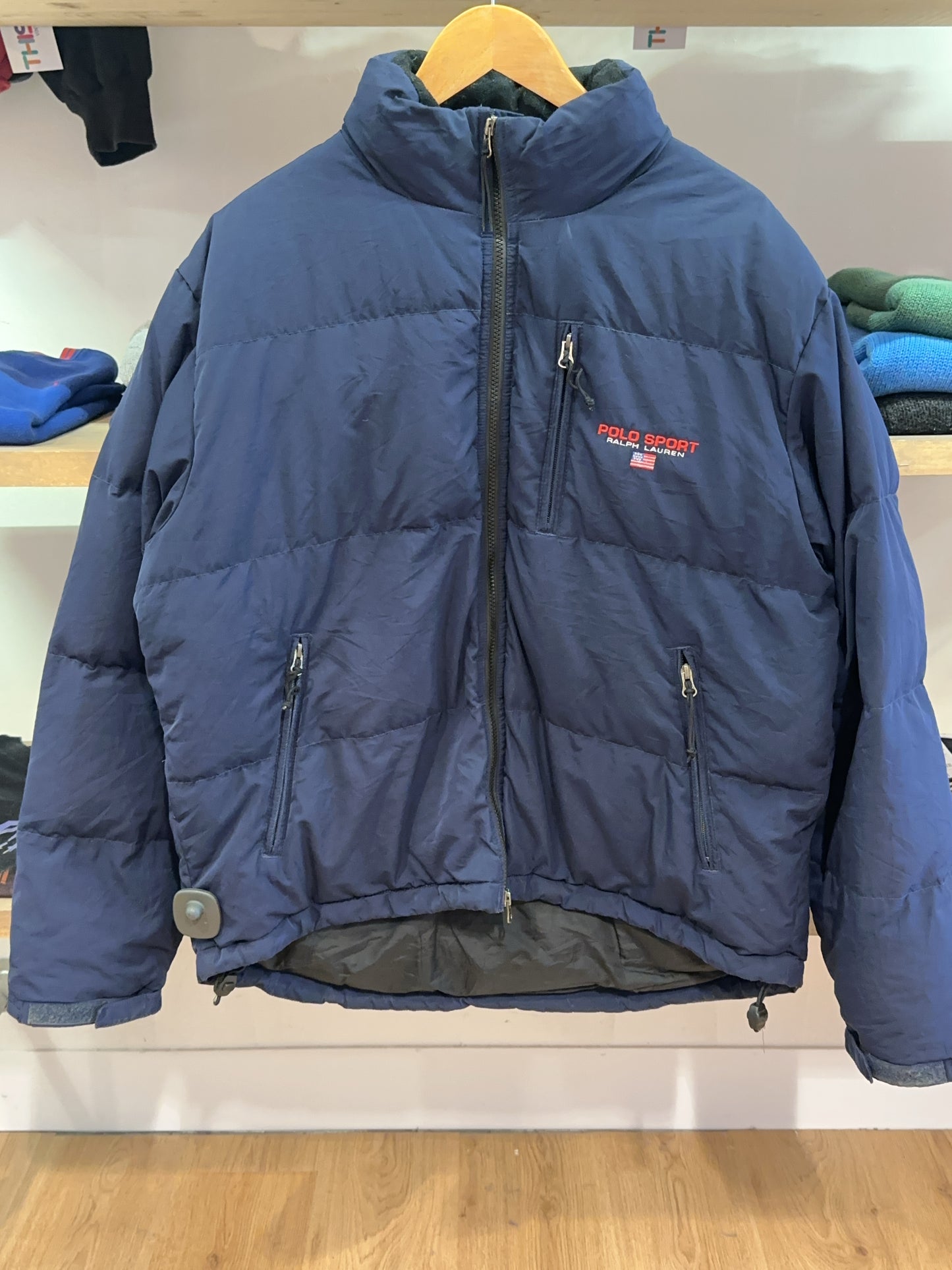 L - Vintage 1990's Polo Sport Ralph Lauren Puffer Jacket