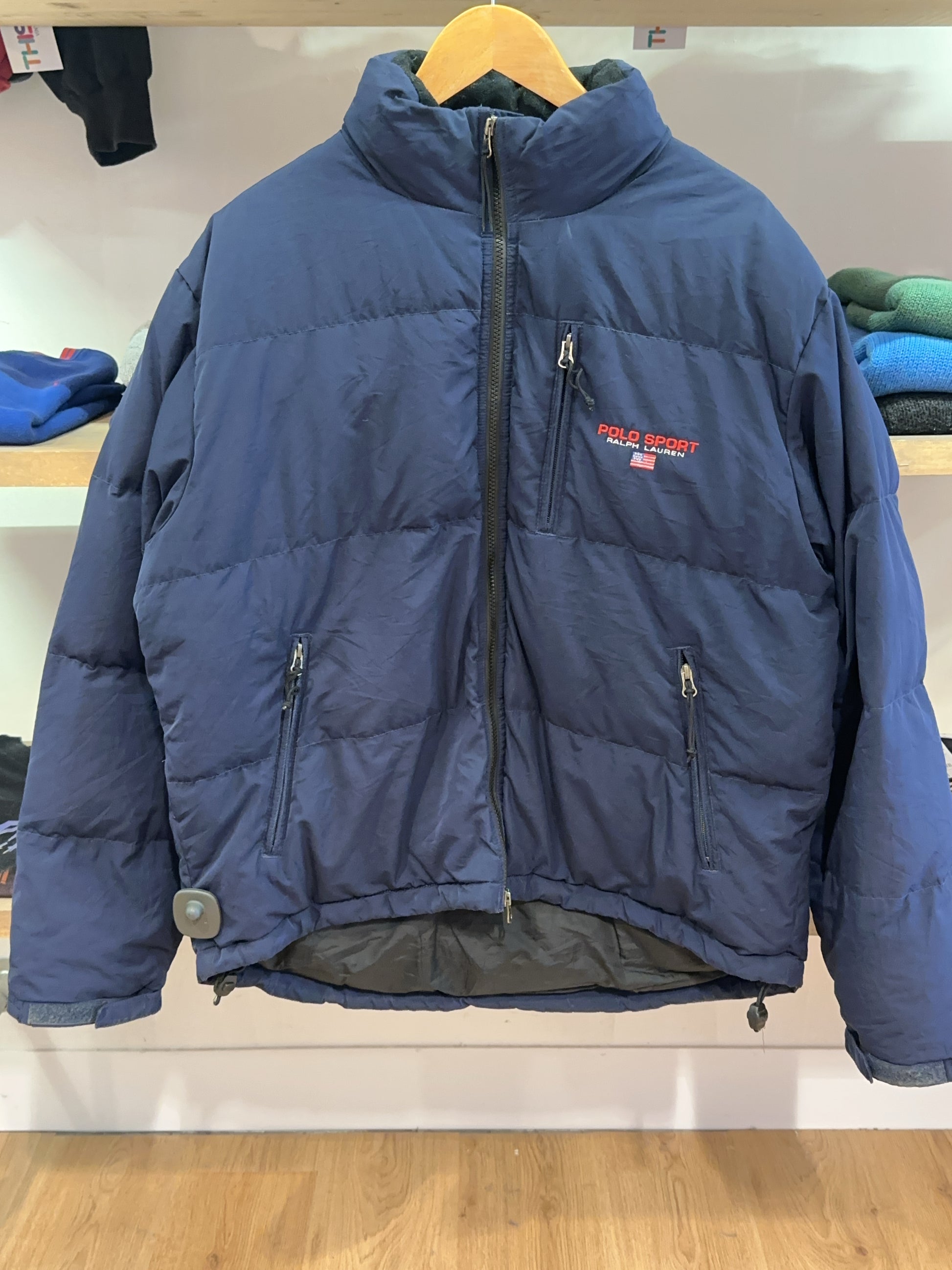 L - Vintage 1990's Polo Sport Ralph Lauren Puffer Jacket