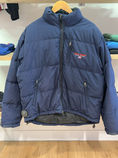 L - Vintage 1990's Polo Sport Ralph Lauren Puffer Jacket