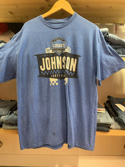 XL - Nascar Jimmie Johnson #48 Blue Graphic T-Shirt