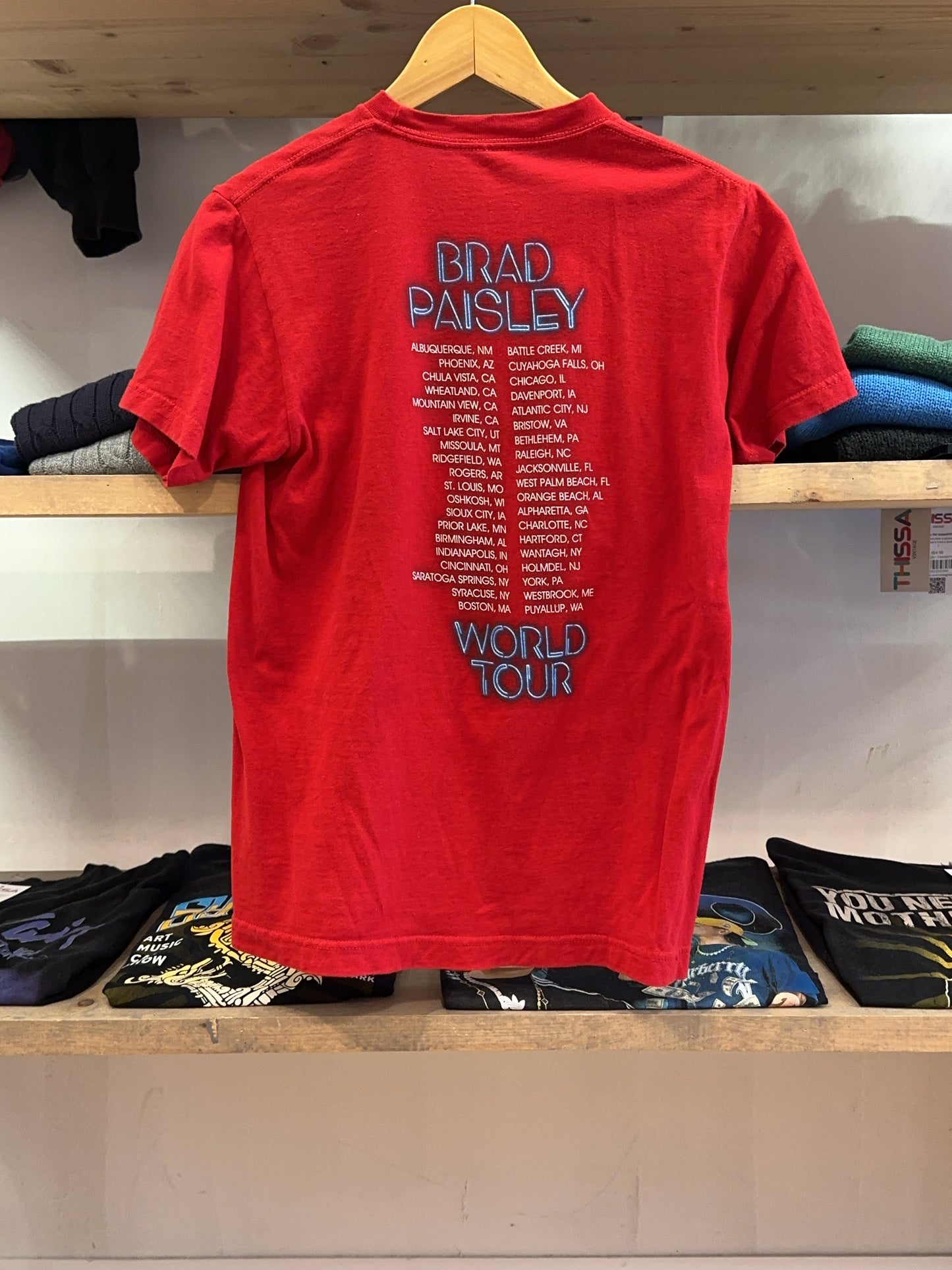 S - Brad Paisley Band T-shirt