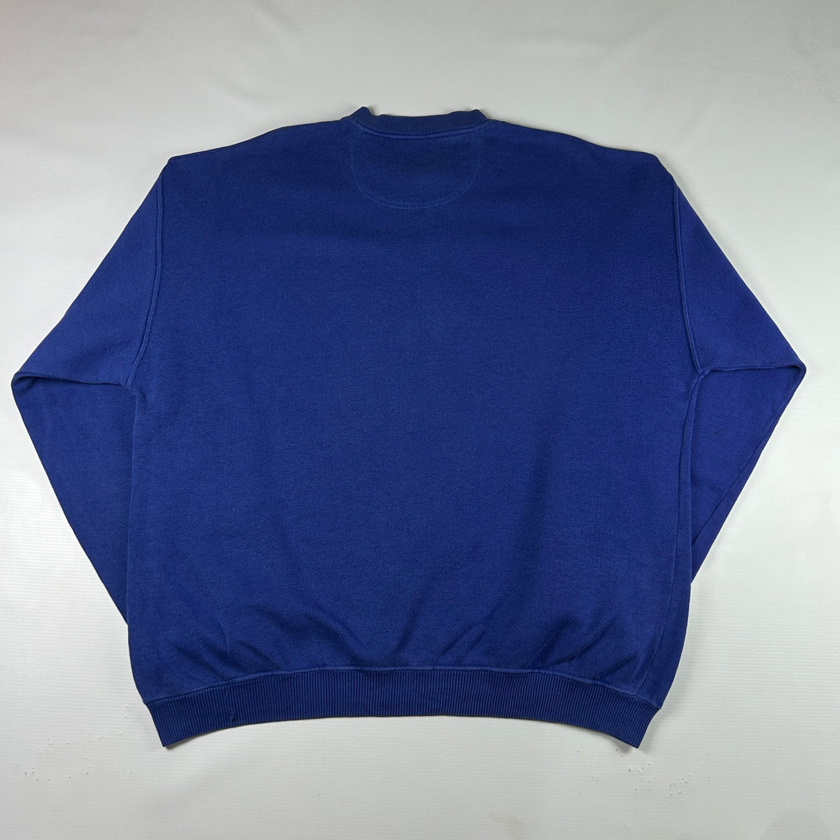 M - Vintage 1990's Lacoste Blue Snap-Button Sweatshirt