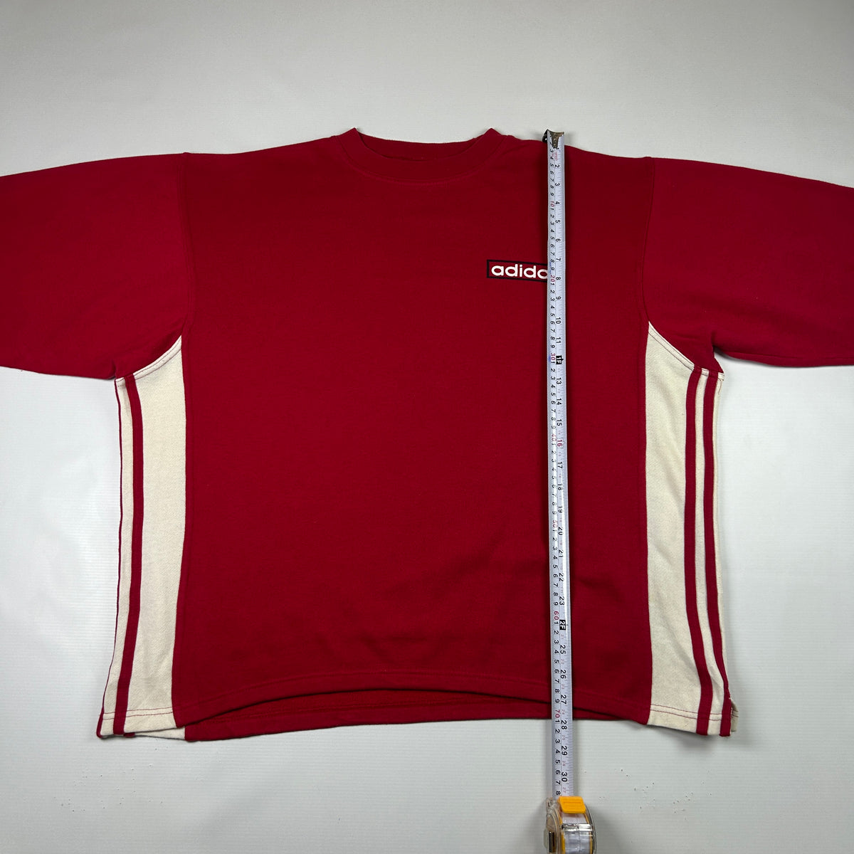 XXL - 1990's Adidas Red Vintage Trefoil Sweatshirt