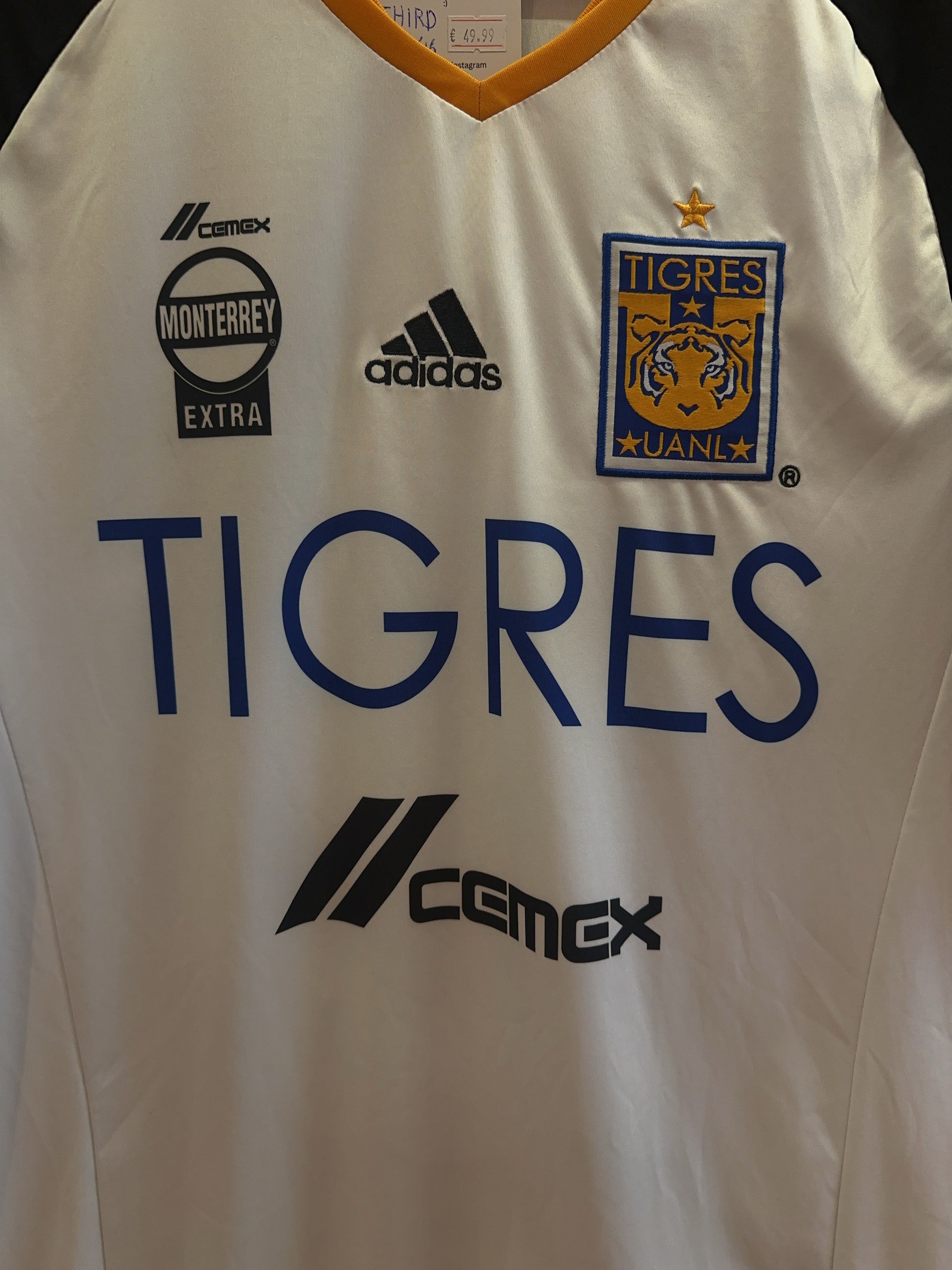 2015-16 Tigres UANL Adidas Third Football Shirt 10 - M