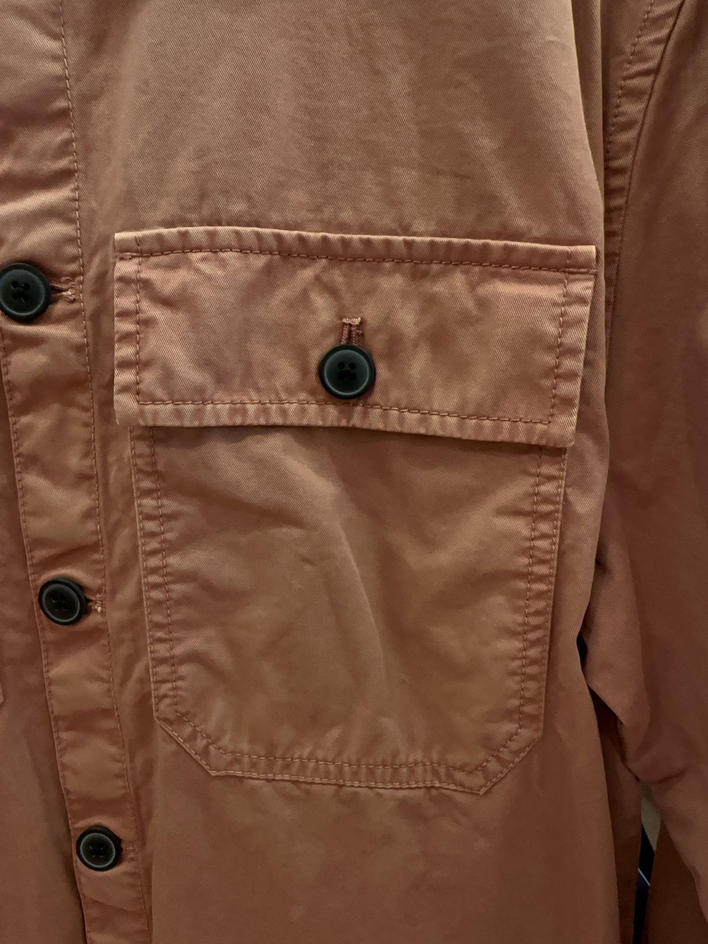 M - Barbour International Men's Pink Overshirt Jacket