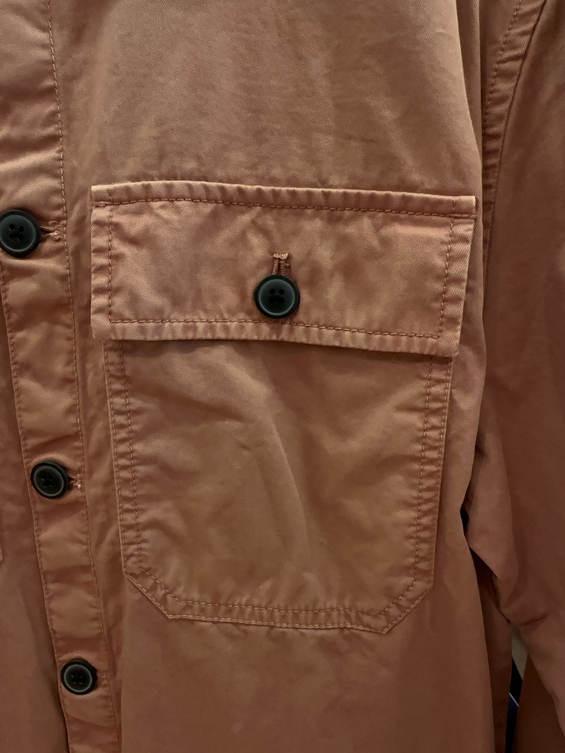 M - Barbour International Men's Pink Overshirt Jacket