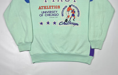 L - 1980's University of Chicago Boxing Partners Challenger Sweatshirt