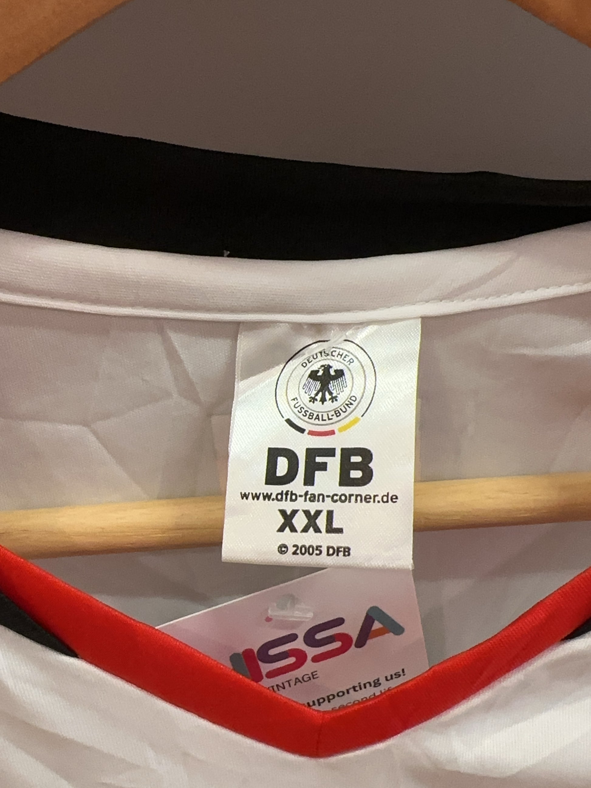 2005-2006 Germany (DFB - Deutscher Fußball-Bund) Dfb Home Football Shirt - XXL