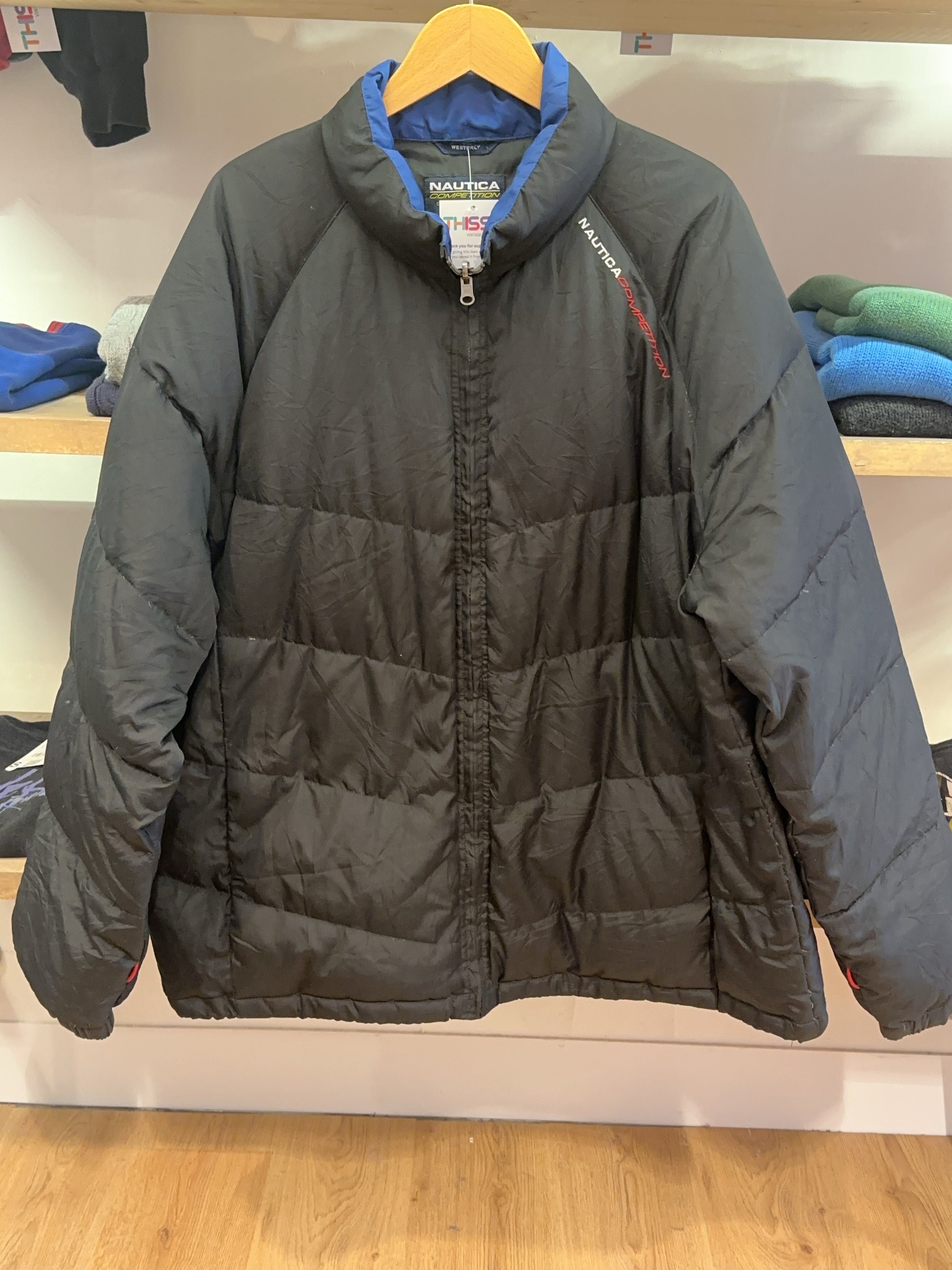 XXL - Vintage 2000's Nautica Competition Puffer Jacket