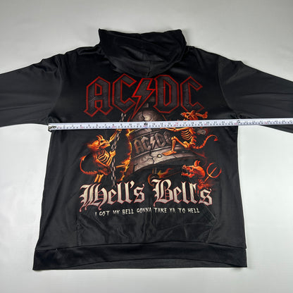 XL - 2010's AC/DC Hell's Bells Graphic Hoodie