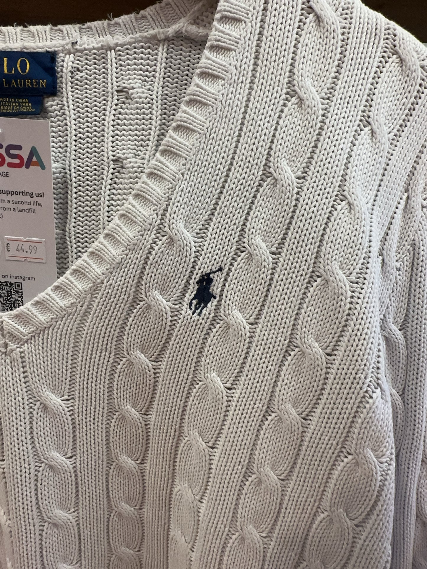 Ralph Lauren Cable Knit - M