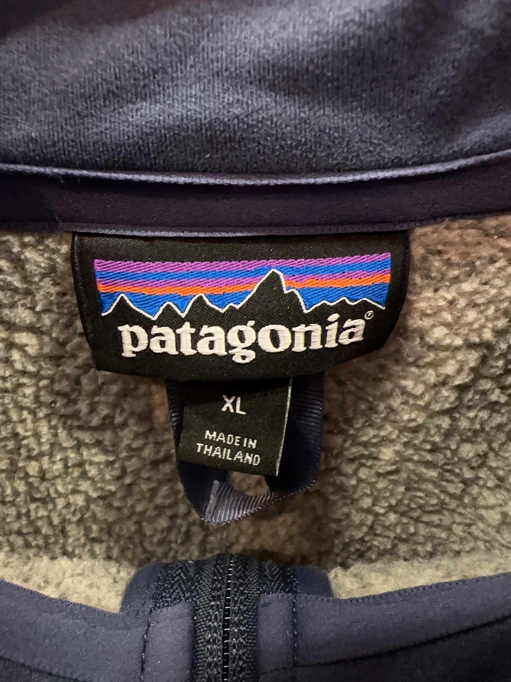 XL - Vintage 2010's Patagonia Fleece Quarterzip