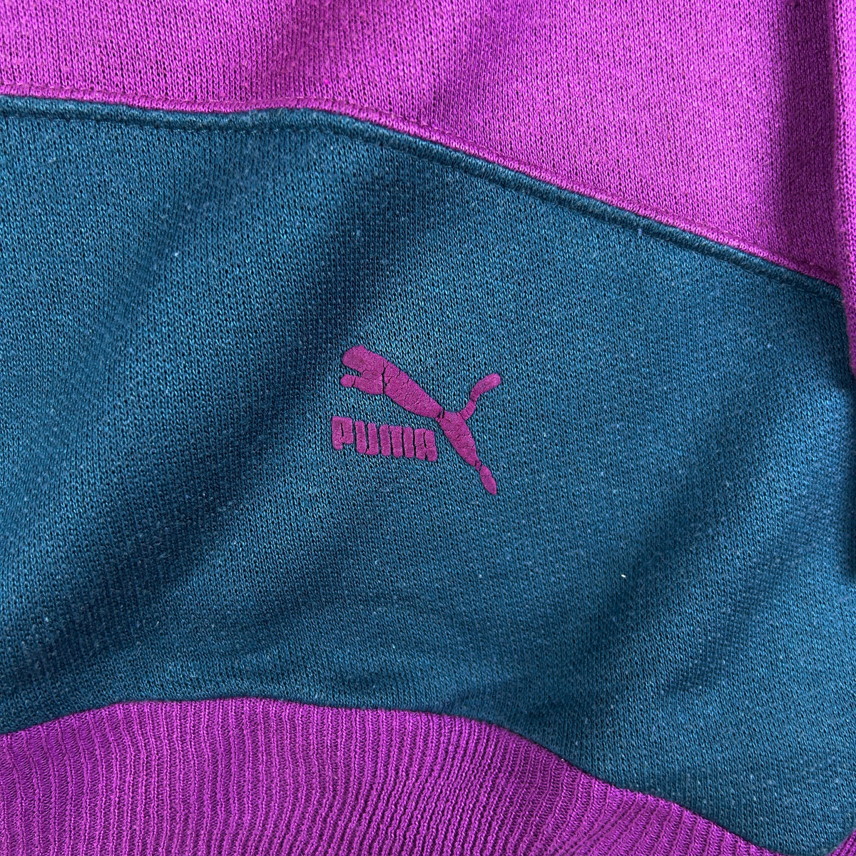 L - Vintage 1990's Puma Go For It Sweatshirt